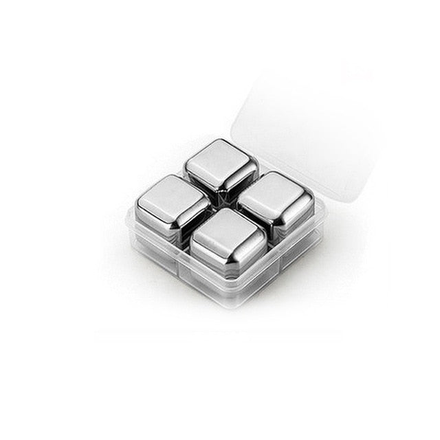 Stainless Steel Ice Cubes Pack