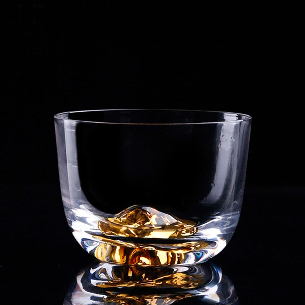 Insulated Clear Whiskey Glass Set