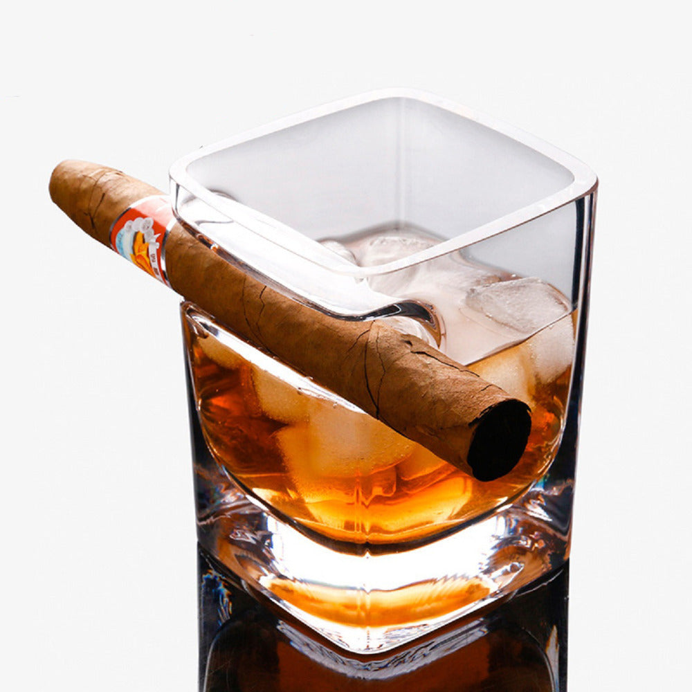 Cigar Crystal Old-Fashioned