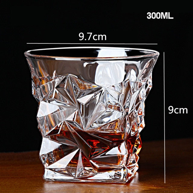 Multi-Pattern Whiskey/Brandy Glass