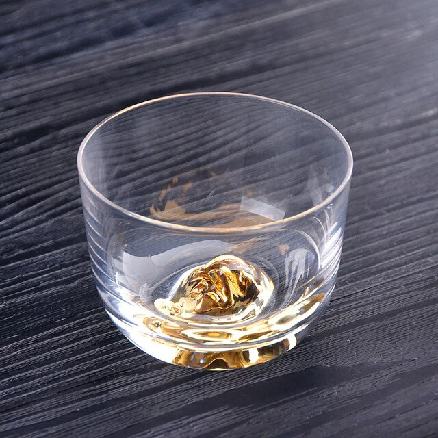 Insulated Clear Whiskey Glass Set